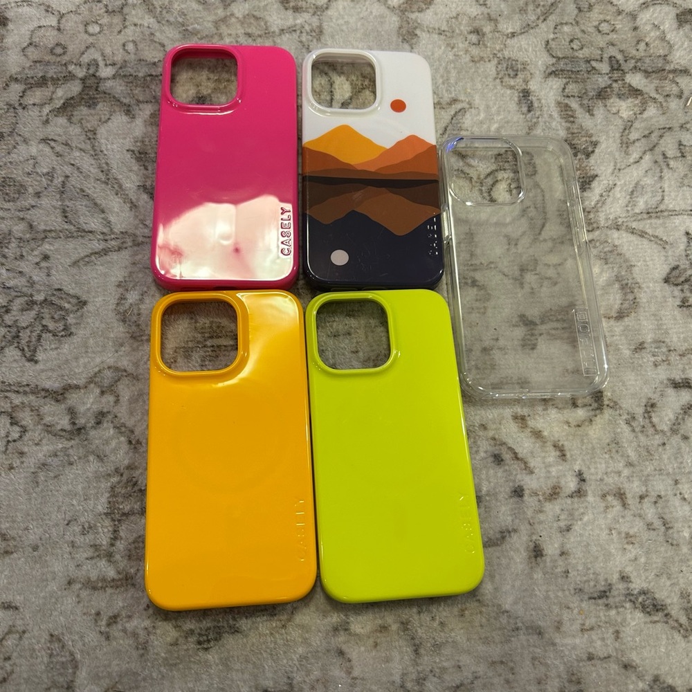 Casetify Colorful Phone Case Set